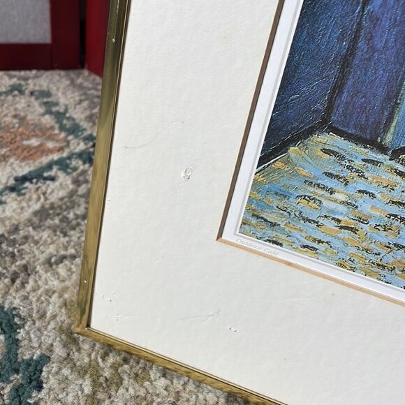 Vincent Van Gogh’s “Cafe Terrace at Night,” Print. Original Produced in 1988 - Picture 9 of 16